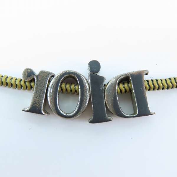 実際に弊社で買取させて頂いた【ジャンク】Christian Dior/クリスチャンディオール  ネックレス ロゴチャームの画像 2枚目