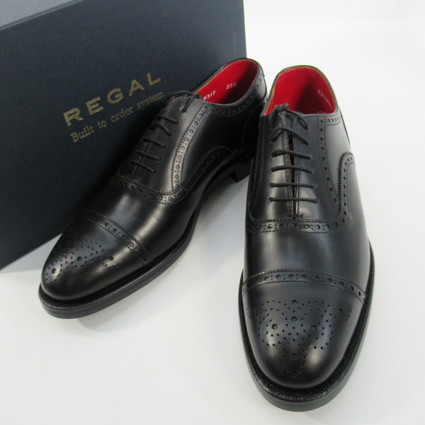 実際に弊社で買取させて頂いたREGAL/リーガル セミブローグ/レースアップシューズ W31T/25.5