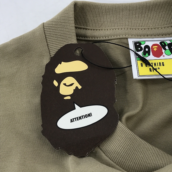 実際に弊社で買取させて頂いた【未使用】A BATHING APE/アベイジングエイプ STA HOUNDSTOOTH BY BATHING APE RELAXED FIT TEE/Tシャツ/Sの画像 4枚目
