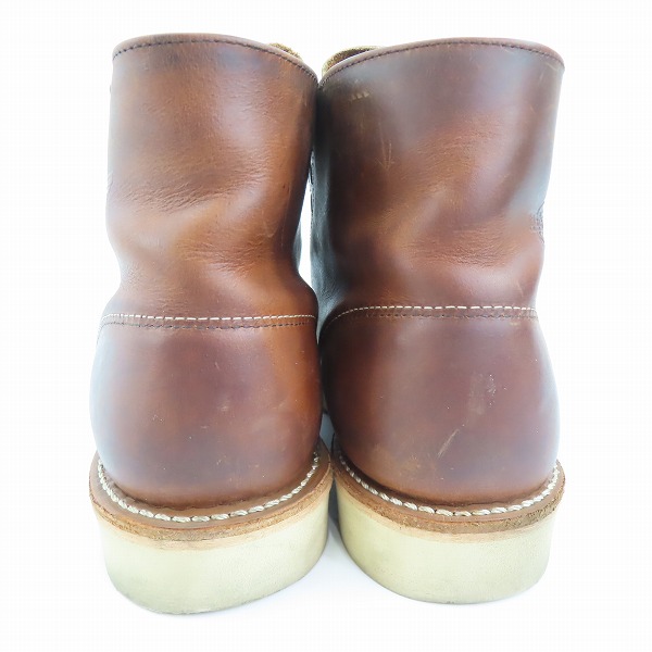 実際に弊社で買取させて頂いたRED WING/レッドウィング アイリッシュセッター プレーントゥ ブーツ 9111/7.5Dの画像 1枚目