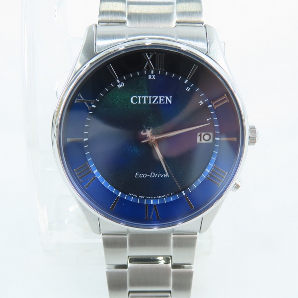 実際に弊社で買取させて頂いたCITIZEN/シチズン Eco Drive/エコドライブ ブルー文字盤 腕時計 H415-A17BX01