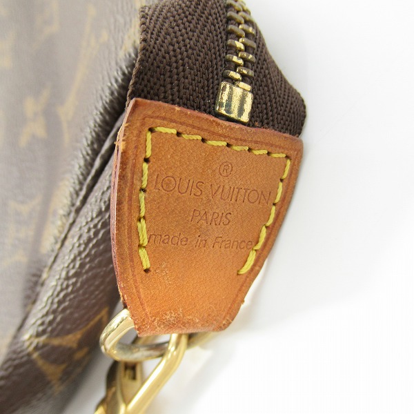 実際に弊社で買取させて頂いたLOUIS VUITTON /ルイ ヴィトン ポシェットアクセソワール モノグラム アクセサリー ポーチ/ハンドバッグ M51980の画像 3枚目