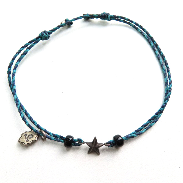 実際に弊社で買取させて頂いたAMP JAPAN/アンプジャパン スター ブレスレット ブルーの画像 1枚目