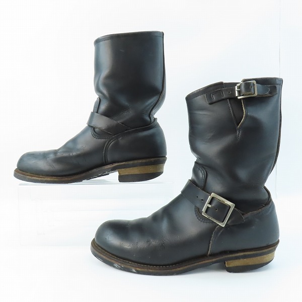 実際に弊社で買取させて頂いたRED WING/レッドウィング 11" ENGINEER/11インチ レザーエンジニアブーツ 2268/10の画像 3枚目