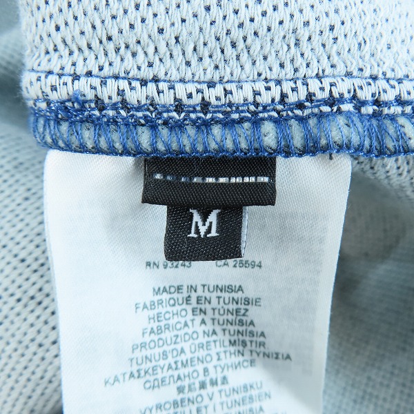 実際に弊社で買取させて頂いた DIESEL/ディーゼル デニムパーカー AO3939/Mの画像 3枚目