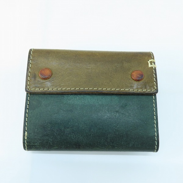 実際に弊社で買取させて頂いたCORBO/コルボ 三つ折り財布/ウォレット
