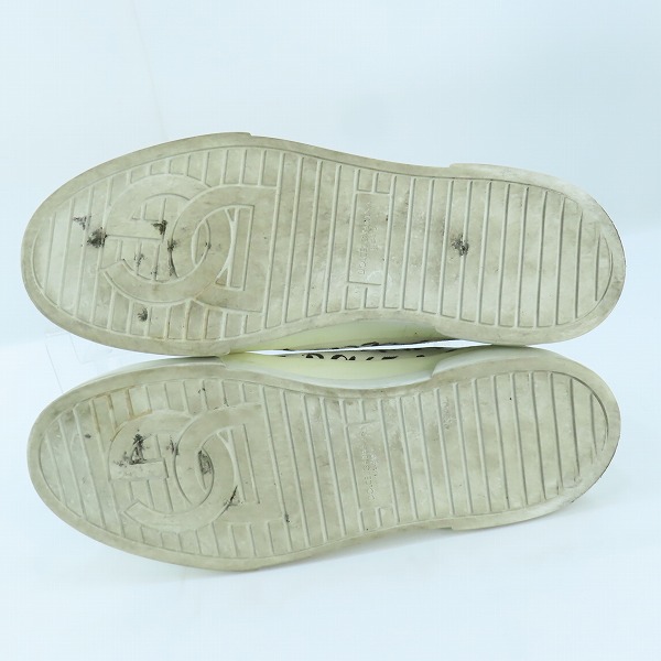 実際に弊社で買取させて頂いたD&G/ディーアンドジー DOLCE&GABBANA/ドルチェ&ガッバーナ Portofino Light ローカットスニーカー AO779/10の画像 2枚目