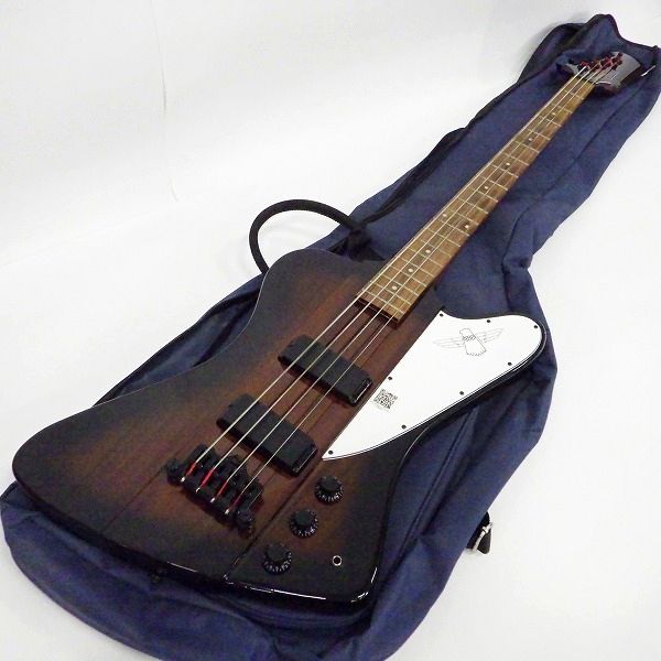 実際に弊社で買取させて頂いた★Epiphone/エピフォン Thunderbird IV/サンダーバード 4弦エレキベース ソフトケース付