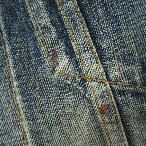 実際に弊社で買取させて頂いたCOOTIE/クーティー ヴィンテージ加工 3rd type/デニムジャケット/Lの画像 7枚目