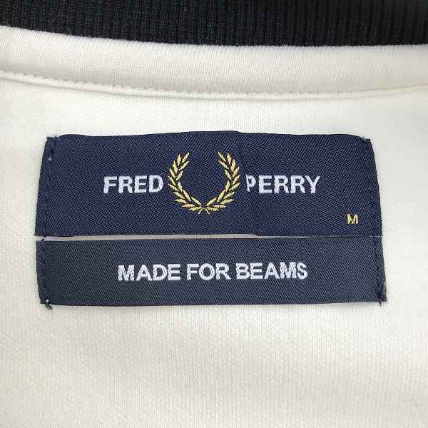 実際に弊社で買取させて頂いたFRED PERRY×BEAMS/フレッドペリー×ビームス トラックジャケット FZ2681 M の画像 2枚目