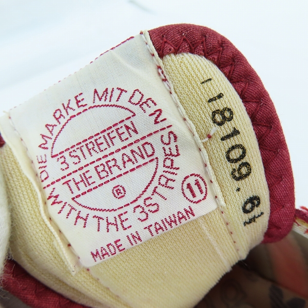 実際に弊社で買取させて頂いたadidas/アディダス ヴィンテージ/ビンテージ RIVERSIDE/リバーサイド 台湾製 スニーカー  6.5の画像 5枚目