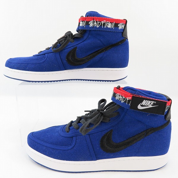 実際に弊社で買取させて頂いたNIKE×STUSSY/ナイキ×ステューシー VANDAL HIGH Deep Royal Blue/バンダル ハイ ディープ ロイヤル ブルー DX5425-400/28.5の画像 3枚目