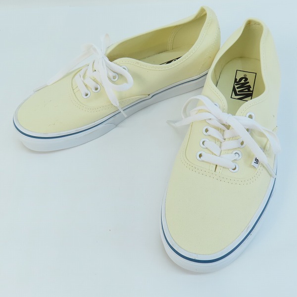 実際に弊社で買取させて頂いた(2)VANS/バンズ AUTHENTIC/オーセンティック ローカットスニーカー 721356/27