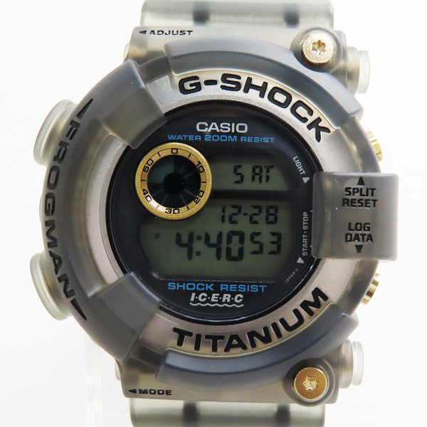 実際に弊社で買取させて頂いたG-SHOCK/Gショック FROGMAN The Ocean フロッグマン イルクジ オーシャン DW-8200K-8T