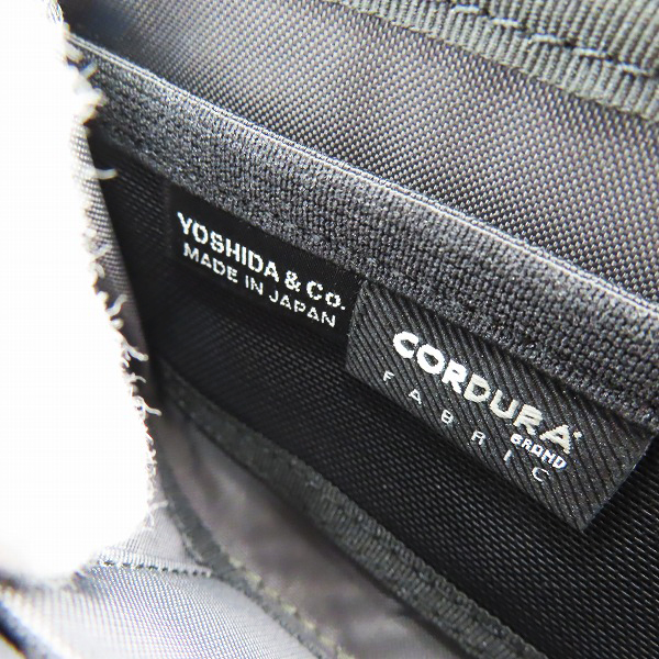 実際に弊社で買取させて頂いたPORTER/ポーター DILL/ディル ロングウォレット/二つ折り長財布 ブラック 653-09754の画像 6枚目