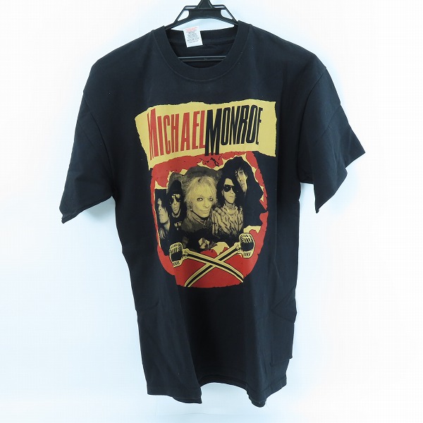 実際に弊社で買取させて頂いたMICHAEL MONROE/マイケルモンロー バンドTシャツ ブラック/L
