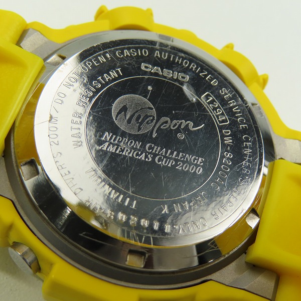 実際に弊社で買取させて頂いたG-SHOCK/Gショック FROGMAN/フロッグマン アメリカズカップ DW-8200AC-9Tの画像 3枚目