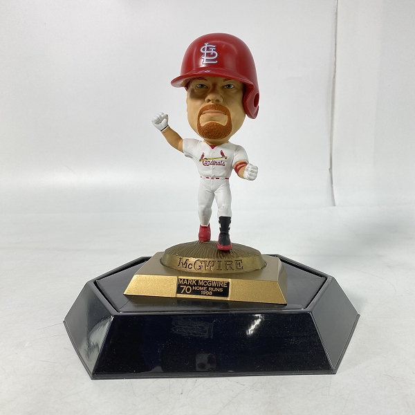 実際に弊社で買取させて頂いたEquity Sports HEADLINERS XL  セントルイス・カージナルス McGWIRE/マーク・マグワイア 1998 フィギュアの画像 1枚目