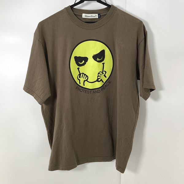 実際に弊社で買取させて頂いたUNDERCOVER/アンダーカバー TEE PROTEST AND PEACE Tシャツ UC1D3809/2