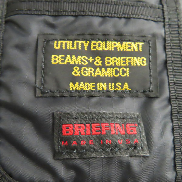 実際に弊社で買取させて頂いたGRAMICCI×BRIEFING×BEAMS/グラミチ×ブリーフィング×ビームス 長財布の画像 4枚目