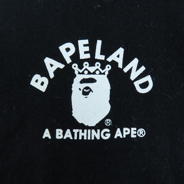 実際に弊社で買取させて頂いたA BATHING APE/アベイシングエイプ 胸ロゴプリント半袖Tシャツ XLの画像 4枚目