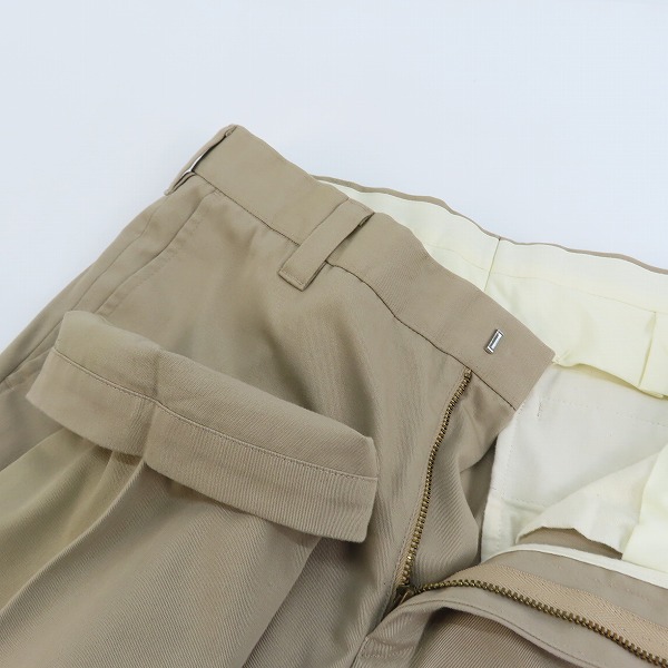 実際に弊社で買取させて頂いたWACKO MARIA/ワコマリア スラックスパンツ/Mの画像 2枚目