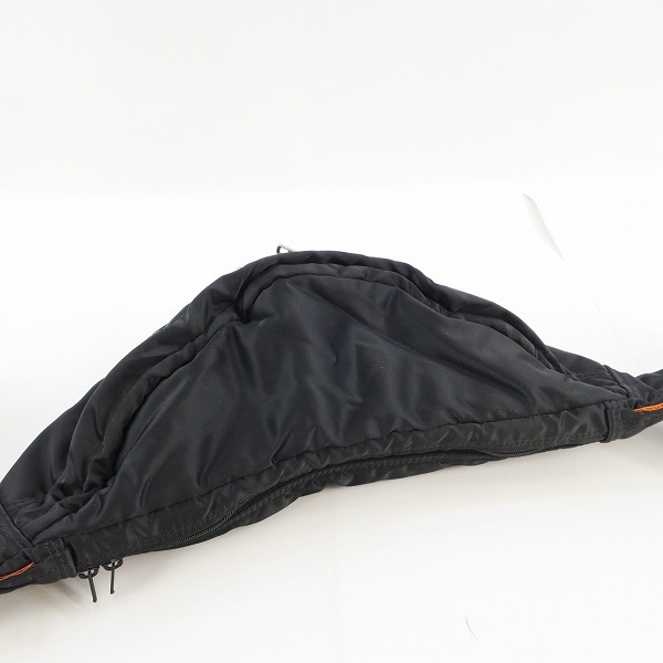 実際に弊社で買取させて頂いた(2)PORTER/ポーター TANKER タンカー WAIST BAG ウエストバッグ ブラックの画像 2枚目