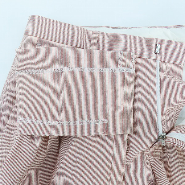 実際に弊社で買取させて頂いた【JPタグ】HUGO BOSS/ヒューゴボス ストライプ スーツ セットアップ テーラードジャケット/パンツ 46の画像 5枚目