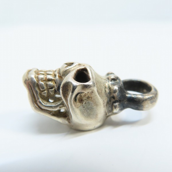 実際に弊社で買取させて頂いたTRAVIS WALKER/トラヴィスワーカー スカル ペンダントの画像 3枚目