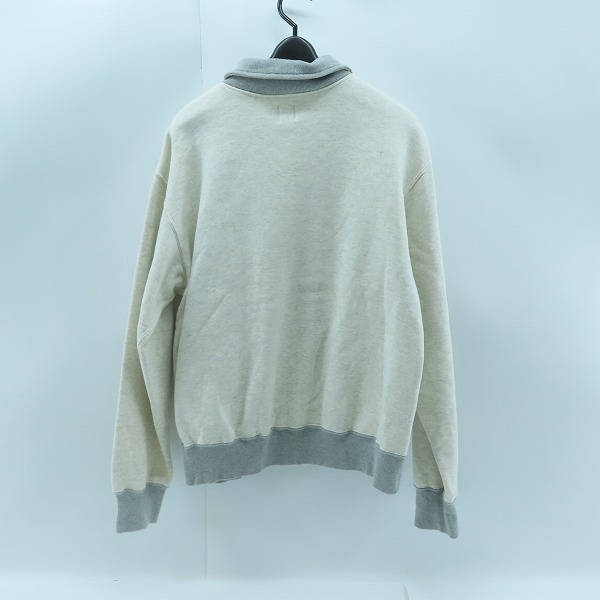 実際に弊社で買取させて頂いたTHE FLAT HEAD/フラットヘッド 裏起毛 ジップアップジャケット/40-42(L)の画像 1枚目