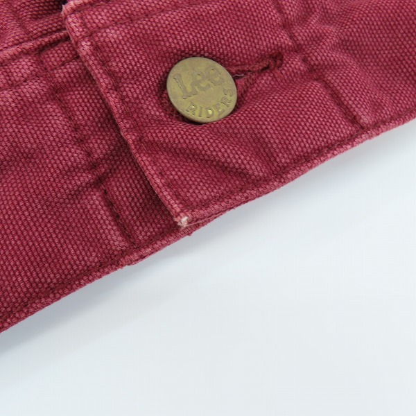 実際に弊社で買取させて頂いたLee×STUSSY/リー×ステューシー Gジャン/トラッカージャケット LB0229/Mの画像 8枚目