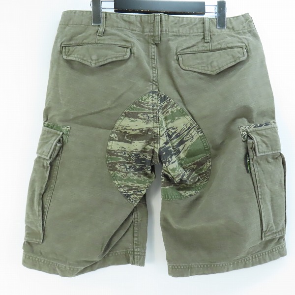 実際に弊社で買取させて頂いたBackChannel/バックチャンネル カモフラ カーゴショーツ Mの画像 1枚目