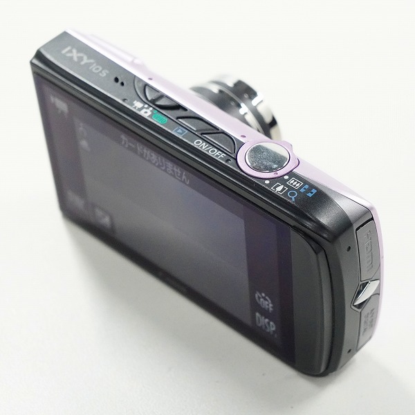 実際に弊社で買取させて頂いたCanon/キャノン PC1467  IXY 10S タッチパネル式 コンパクトデジタルカメラ 動作確認済みの画像 2枚目