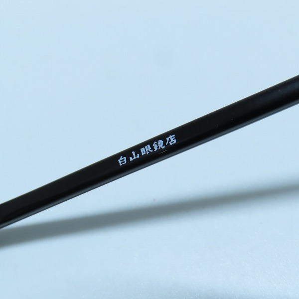 実際に弊社で買取させて頂いた白山眼鏡店/ハクサンガンキョウテン COMBI BOSTON/コンビボストン 眼鏡フレーム/アイウェアの画像 5枚目