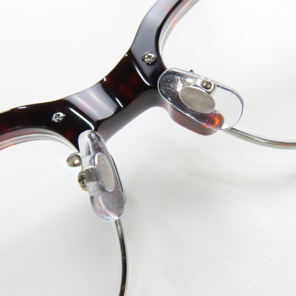 実際に弊社で買取させて頂いたEFFECTOR/エフェクター LARGO/ラルゴ ハーフリム 度入り メガネフレーム/アイウェアの画像 3枚目