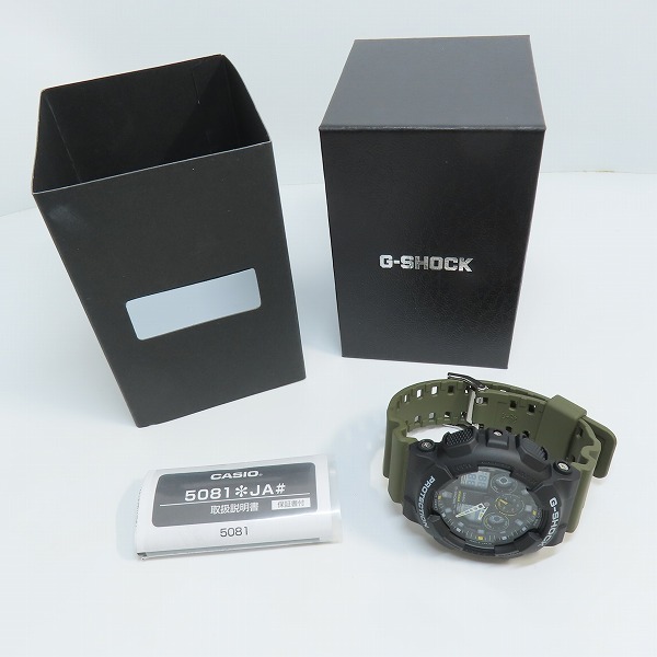 実際に弊社で買取させて頂いたG-SHOCK/Gショック デジアナ 腕時計/ウォッチ GA-100TUの画像 5枚目