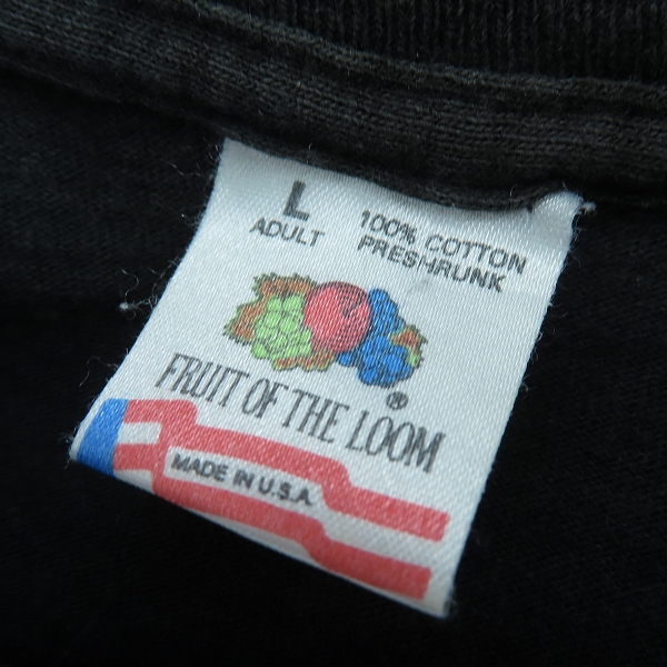 実際に弊社で買取させて頂いたSKINNY PUPPY/スキニーパピー USA製/Fruit of the Loomボディ 半袖バンドTシャツ Lの画像 2枚目