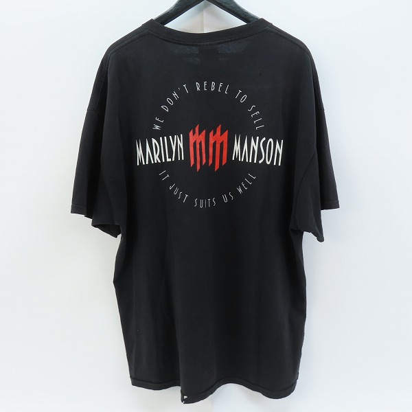 実際に弊社で買取させて頂いたMARILYN MANSON/マリリンマンソン Tennessee River THE BRIGHT YOUNG THINGS 2003 バンドTシャツ/2XLの画像 1枚目