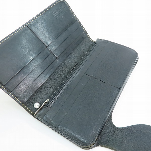 実際に弊社で買取させて頂いたFUNNY/ファニー 二つ折り 長財布/レザーウォレットの画像 3枚目
