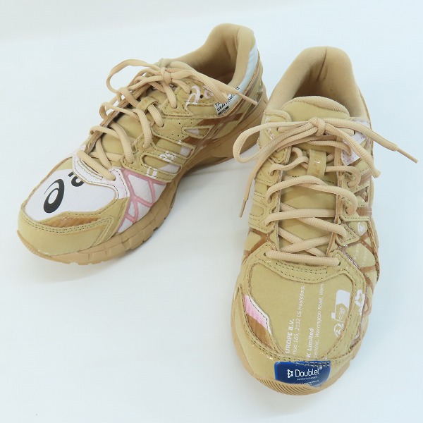 実際に弊社で買取させて頂いたasics×doublet/アシックス×ダブレット GEL-KAYANO 20/ゲルカヤノ20  SAND/1203A519/27