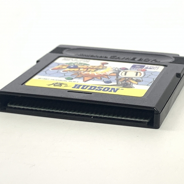 実際に弊社で買取させて頂いた任天堂/Nintendo/ニンテンドー GAME BOY COLOR/ゲームボーイカラー 本体 CGB-001 パープル/ポケットボンバーマン ソフト付きの画像 9枚目