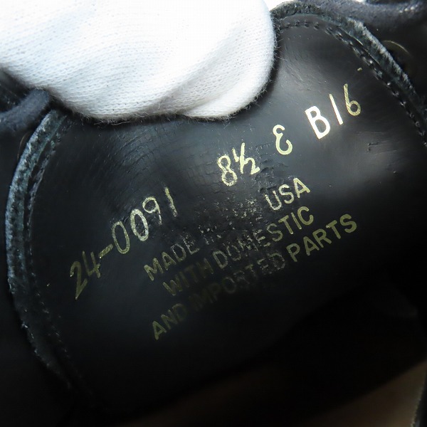 実際に弊社で買取させて頂いたJOHNSTON&MURPHY/ジョンストン&マーフィー ビジネスシューズ  24-0091 /8.5の画像 5枚目