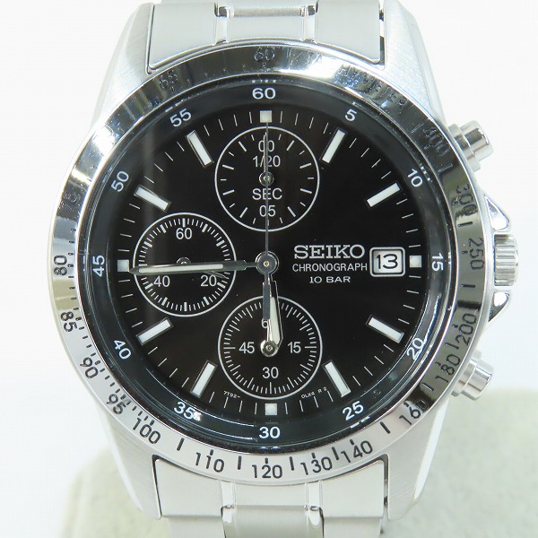 実際に弊社で買取させて頂いたSEIKO/セイコー SPIRIT/スピリット クォーツ クロノグラフ 腕時計 SBTQ041