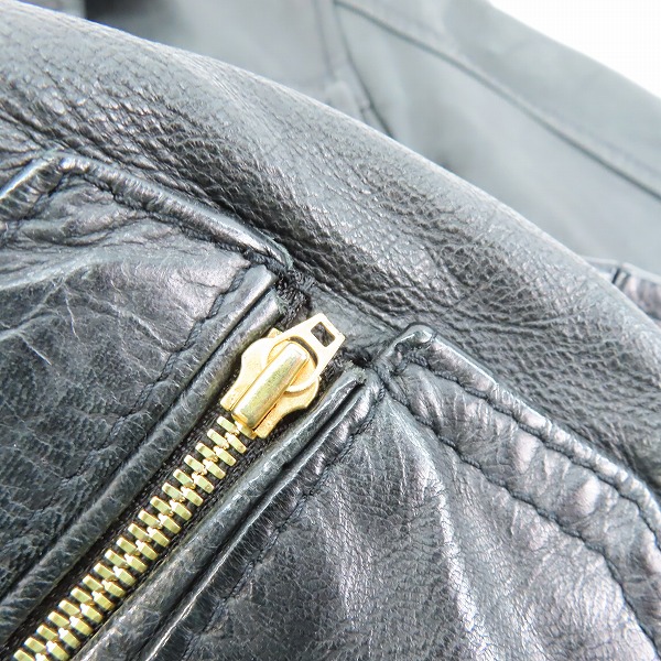 実際に弊社で買取させて頂いたDIESEL/ディーゼル ディアスキン ハンティングジャケット Sの画像 7枚目