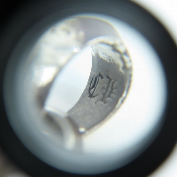 実際に弊社で買取させて頂いたCHROME HEARTS/クロムハーツ スモールCHクロスペンダント アフターダイヤモンド0.28 w/ベイルの画像 6枚目