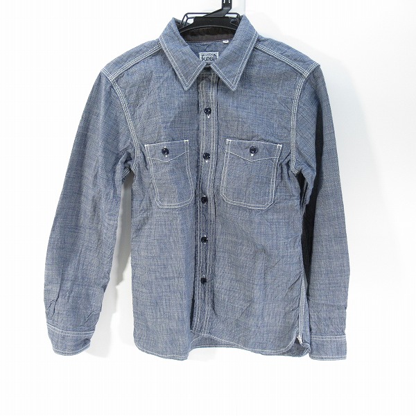 実際に弊社で買取させて頂いたTHE FLAT HEAD/ザフラットヘッド ワークシャツ 36