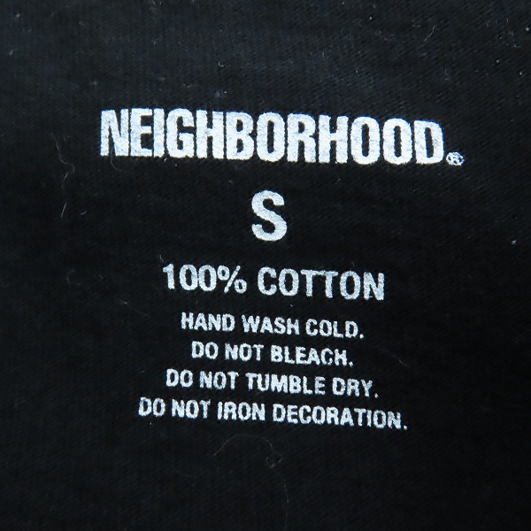 実際に弊社で買取させて頂いたNEIGHBORHOOD/ネイバーフッド DRIP C-TEE SS ペイント ロゴ プリント 半袖 Tシャツ/Sの画像 1枚目