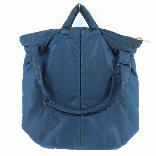 実際に弊社で買取させて頂いたPORTER/ポーター TANKER/タンカー 2WAY TOTE BAG/トートバッグ ネイビーの画像 1枚目