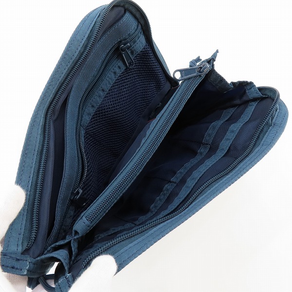 実際に弊社で買取させて頂いたBRIEFING/ブリーフィング TRAVEL TAP トラベルタップ クラッチバッグ ネイビーの画像 3枚目