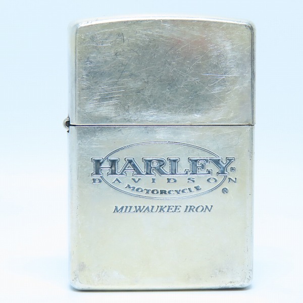 実際に弊社で買取させて頂いたZIPPO/ジッポー HARLEY DAVIDSON/ハーレーダビッドソン ロゴ 98年製